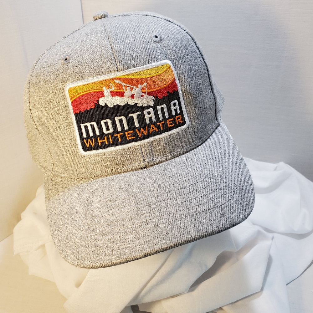 OuraySportswear Montana Whitewater Gray Trucker Cap Polyester